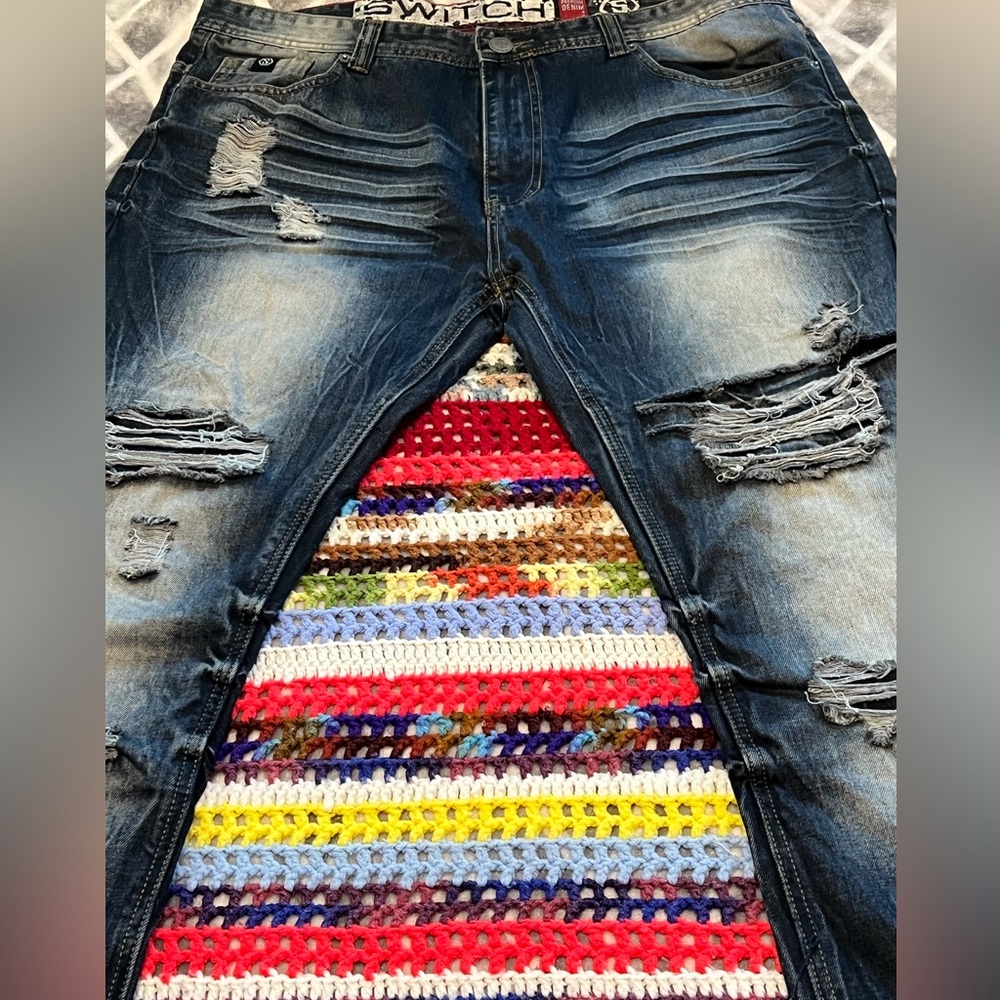 🏅 Switch Premium Ripped Distressed Jeans - Picture 5 of 13
